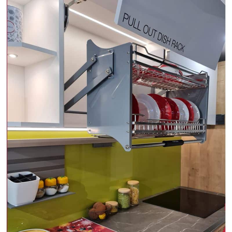 Ảnh thực tế rổ chén đĩa di động lướt dẹt LENTO Cucina 504.76.015 Inox 304 Ảnh thực tế rổ chén đĩa di động lướt dẹt LENTO Cucina 504.76.015 Inox 304