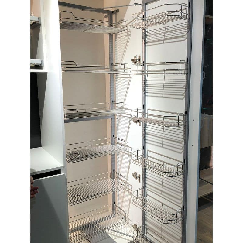 Ảnh thực tế tủ cao 6 tầng DOLCE Cucina 548.65.052 Inox 304 Ảnh thực tế tủ cao 6 tầng DOLCE Cucina 548.65.052 Inox 304