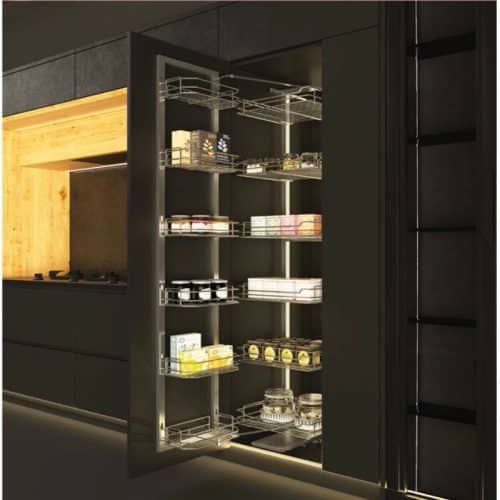 Tủ cao 6 tầng DOLCE Cucina 548.65.052 Inox 304 4 Ảnh tủ cao 6 tầng DOLCE Cucina 548.65.052 Inox 304