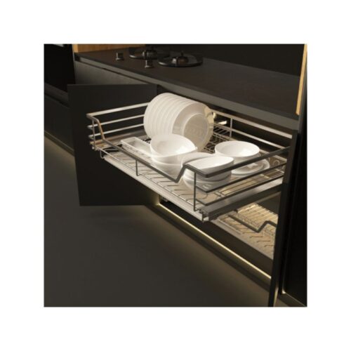Giá kệ bát đĩa CUCINA CAPPELLA 549.08.145 700mm Inox 304 5 Bộ rổ chén đĩa CUCINA CAPPELLA 549.08.145 700mm Inox 304