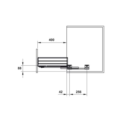 Giá kệ bát đĩa CUCINA CAPPELLA 549.08.148 900mm Inox 304 8 Thiết kế của Bộ rổ chén đĩa CUCINA CAPPELLA 549.08.148 900mm Inox 304