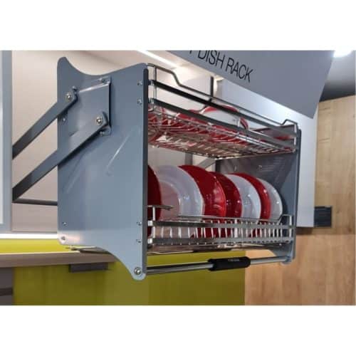 Rổ chén đĩa di động lướt tròn LENTO Cucina 504.76.004 Inox 304 6 Mặt bên rổ chén đĩa di động lướt tròn LENTO Cucina 504.76.004 Inox 304