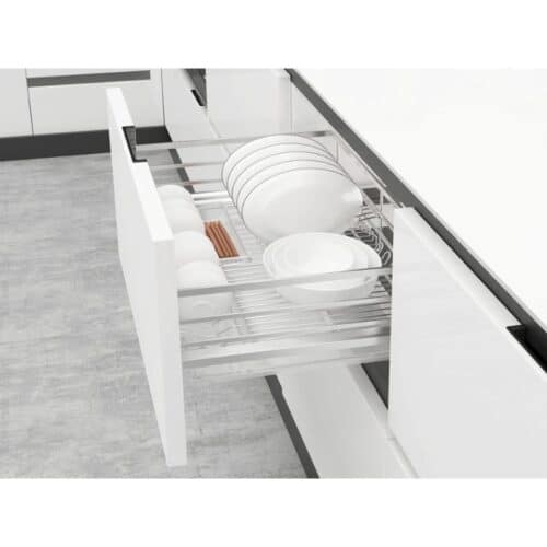 Giá bát đĩa Hafele Cappella 549.08.143 600mm 4 Ảnh thực tế bộ rổ bát đĩa Hafele Cappella 549.08.143 600mm
