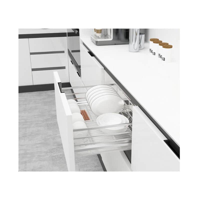 Ảnh thực tế bộ rổ bát đĩa Hafele Cappella 549.08.151 700mm Ảnh thực tế bộ rổ bát đĩa Hafele Cappella 549.08.151 700mm