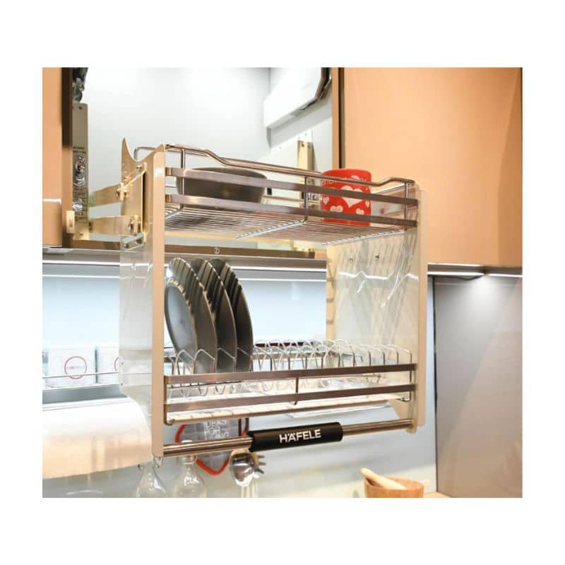 Ảnh thực tế bộ rổ bát đĩa Hafele Lento 504.76.013 900mm Ảnh thực tế bộ rổ bát đĩa Hafele Lento 504.76.013 900mm