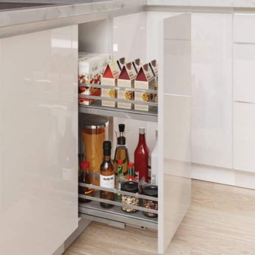 Bộ rổ gia vị Hafele Omero 549.20.823 300mm 5 Ảnh thực tế bộ rổ gia vị Hafele Omero 549.20.823 300mm