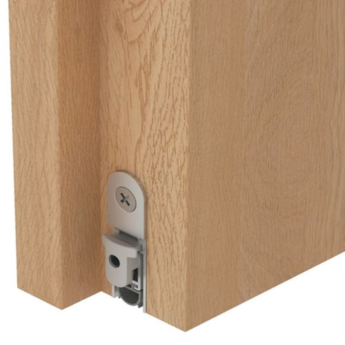 Ảnh thực tế thanh chắn bụi tự động 1208 mm Hafele 950.45.018