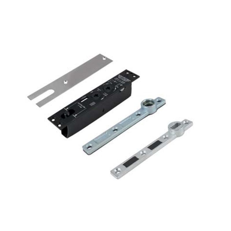 Bộ kẹp thẳng tâm inox mờ Hafele 932.86.932 Bộ kẹp thẳng tâm inox mờ Hafele 932.86.932