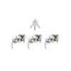 Bộ khóa tròn có chìa chủ Hafele 489.93.252 2 Bộ khóa tròn có chìa chủ Hafele 489.93.252