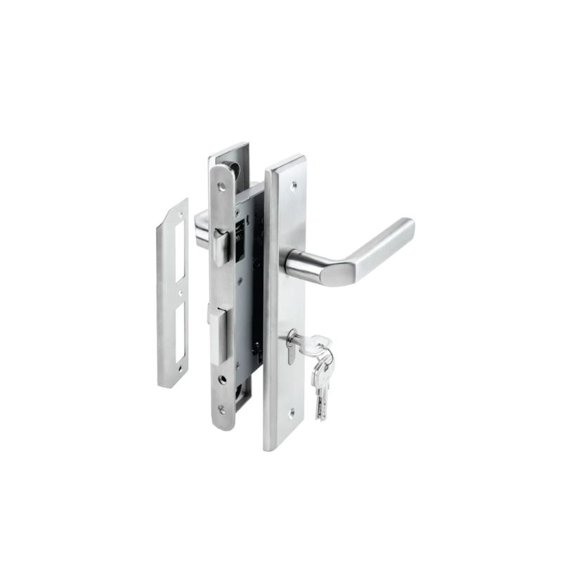 Bộ tay nắm gạt đế dài 260x54x10mm Häfele DIY 499.62.501 Bộ tay nắm gạt Häfele DIY 499.62.501