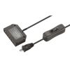 Dây dẫn điện với công tắc chạm & bộ chia cổng 12V Hafele 833.74.746 1 Dây dẫn điện với công tắc chạm & bộ chia cổng 12V Hafele 833.74.746