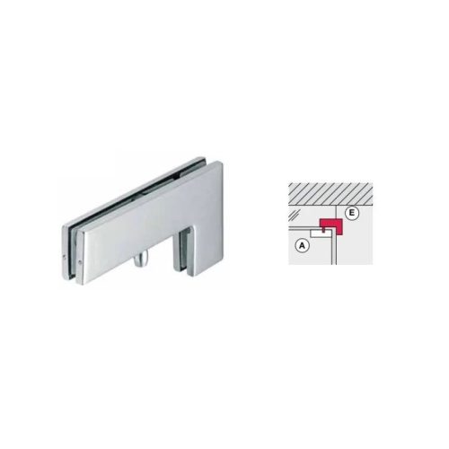 Kẹp kính chữ L bằng nhôm Häfele DIY 489.81.041 4 Hình ảnh kẹp kính Hafele 489.81.041