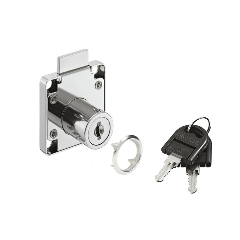 Khóa vuông Econo cửa dày 30mm Hafele 232.01.230 Khóa vuông Econo cửa dày 30mm Hafele 232.01.230