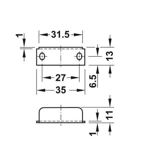 Khóa vuông Econo cửa dày 22mm Hafele 232.01.220 3 Lắp đặt khóa vuông Econo cửa dày 22mm Hafele 232.01.220