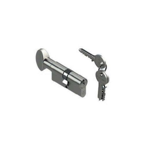 Ruột khóa cửa nhôm 1 đầu vặn 1 đầu 75mm Hafele 972.05.183