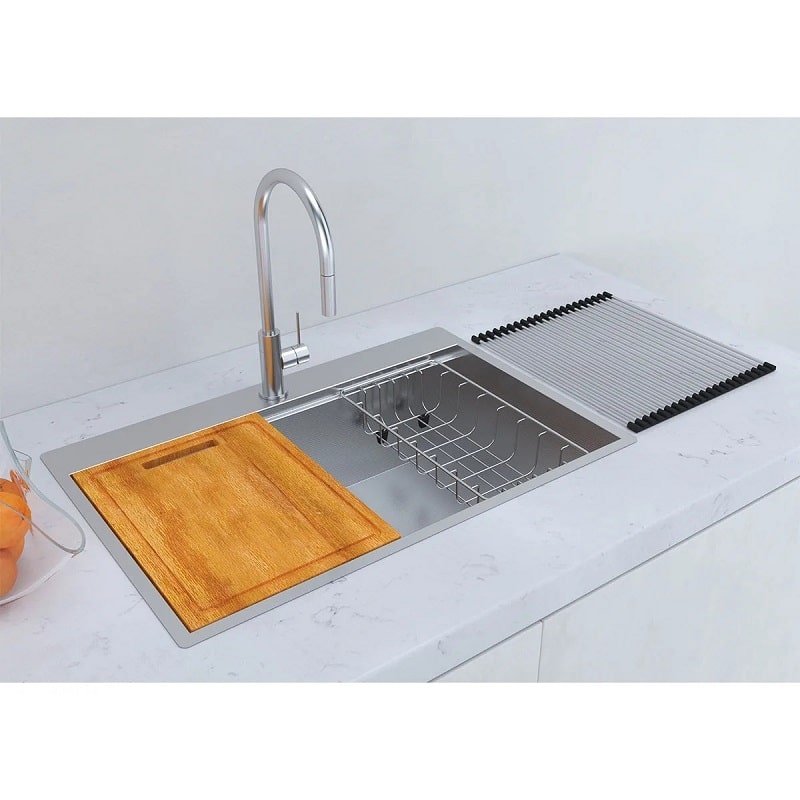 Ảnh chậu rửa bát Inox 1 hố Hafele WS R0 HS24-SSN1S-7650 SILVER 567.20.627 anh chau rua bat inox 1 ho hafele ws r0 hs24 ssn1s 7650 silver 567 20 627