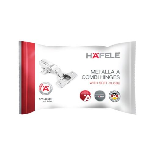 Bản lề lọt lòng Metalla A DIY 110º Hafele 493.03.025