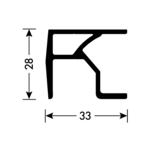 thong so ray truot cho cua xep truot f fold61 hafele 409 31 605