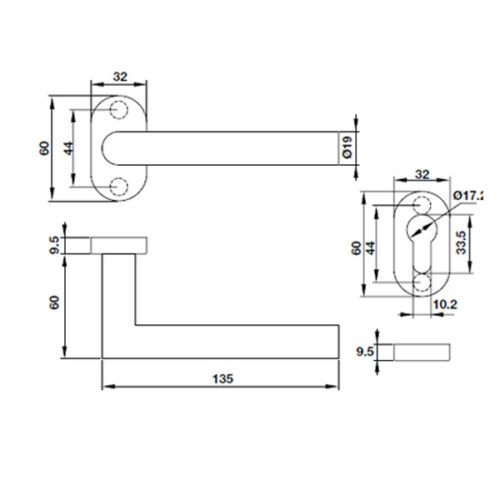 tay nam gat co nap che inox 304 hafele 903 80 004 1