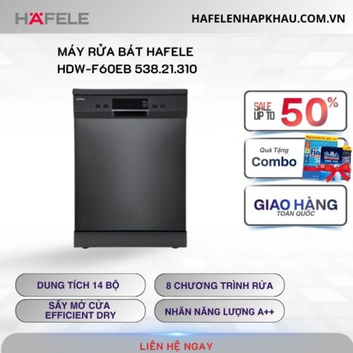 Máy rửa bát độc lập Hafele HDW-F60EB 538.21.310
