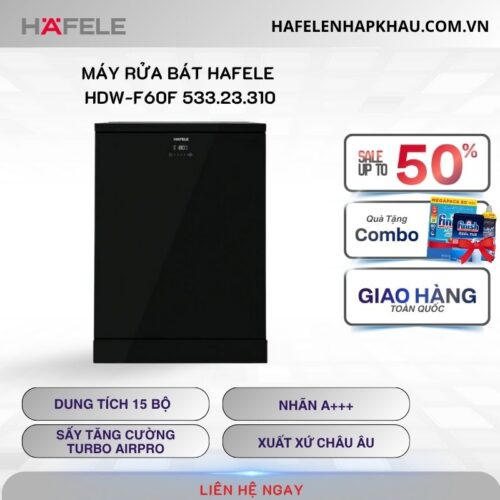 Máy rửa bát Halefe HDW-F60F 533.23.310