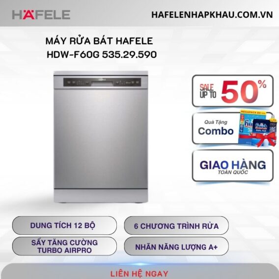 Máy rửa bát Halefe HDW-F60G 535.29.590