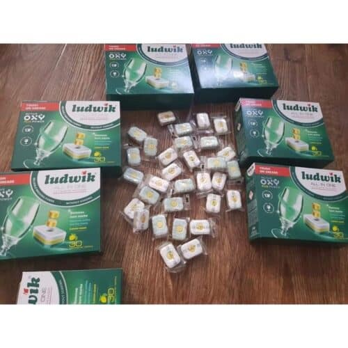 Viên rửa bát Ludwik All In One 50 viên 5 Ảnh Viên rửa bát Ludwik All In One 50 viên