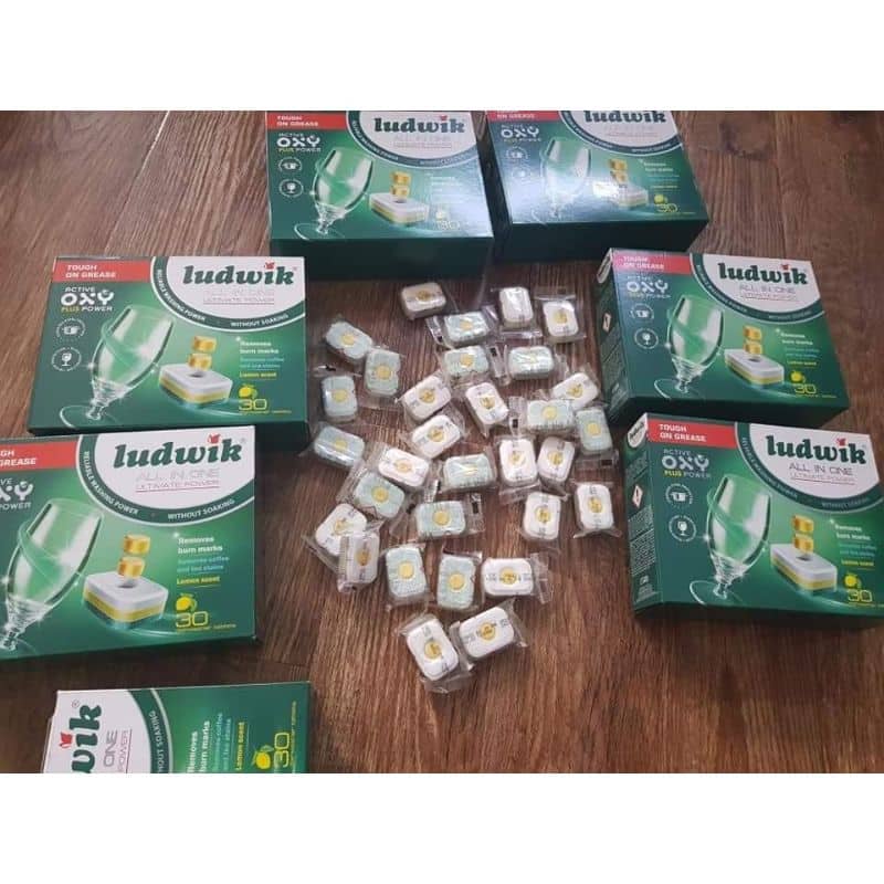 Ảnh Viên rửa bát Ludwik All In One 50 viên Ảnh Viên rửa bát Ludwik All In One 50 viên