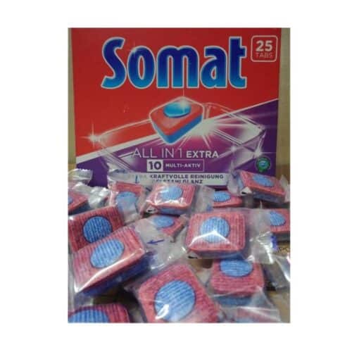 Hộp viên rửa Somat 25 viên của Đức dành cho máy rửa bát 2 Hộp viên rửa Somat 25 viên của Đức dành cho máy rửa bát