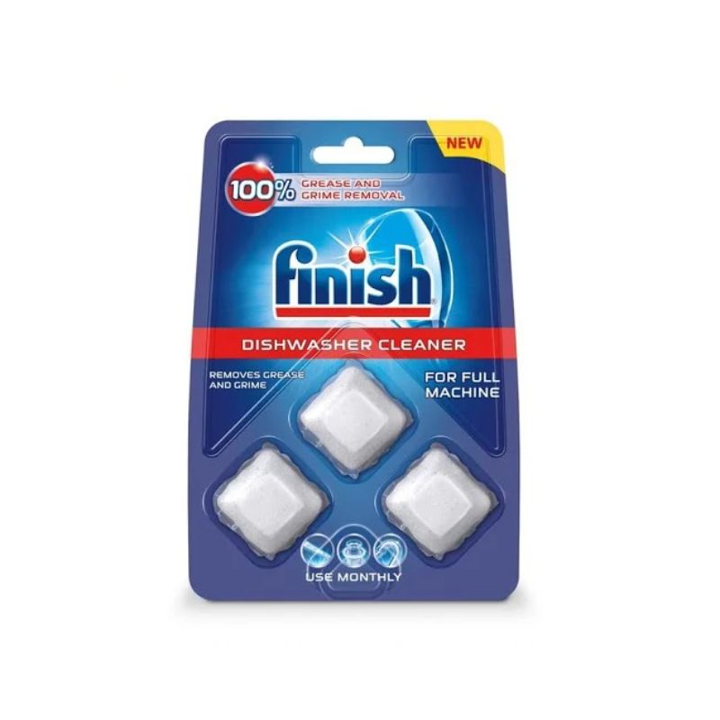 Viên vệ sinh máy rửa bát Finish vỉ 3 viên Viên vệ sinh máy rửa bát Finish vỉ 3 viên