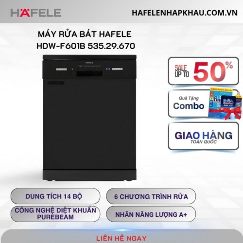 Máy rửa bát độc lập Hafele HDW-F601B 535.29.670