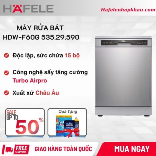 Máy rửa bát Halefe HDW-F60G 535.29.590