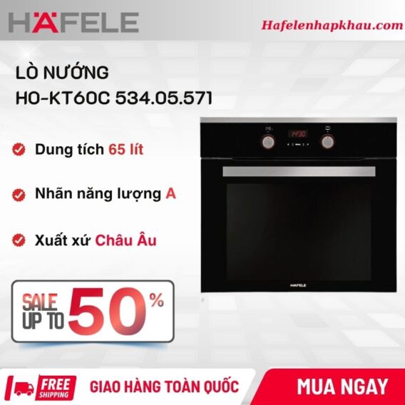 Lò nướng Hafele HO-KT60C 534.05.571