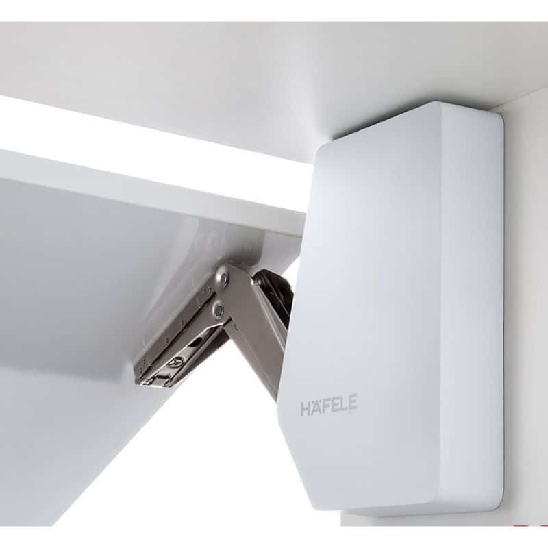 Ảnh bộ tay nâng FREE FLAP 1.7 Hafele 493.05.820 nắp trắng Ảnh bộ tay nâng FREE FLAP 1.7 Hafele 493.05.820 nắp trắng