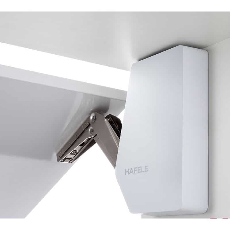 Ảnh bộ tay nâng FREE FLAP 3.15 Hafele 493.05.852 nắp trắng Ảnh bộ tay nâng FREE FLAP 3.15 Hafele 493.05.852 nắp trắng