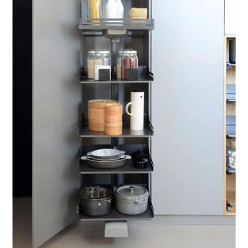 Bộ kệ 5 tầng CONVOY LAVIDO 450mm Hafele 549.63.494 3 Ảnh thực tế bộ kệ 5 tầng CONVOY LAVIDO 450mm Hafele 549.63.494