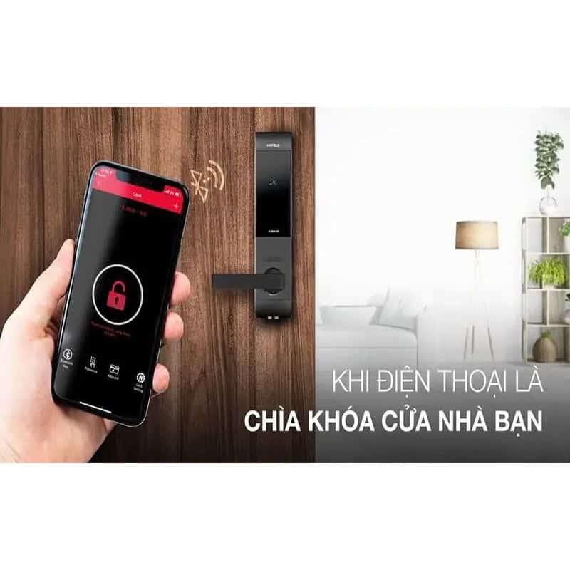 Ảnh thực tế Khóa cửa điện tử Hafele EL7900-TCB 912.05.646 Ảnh thực tế Khóa cửa điện tử Hafele EL7900-TCB 912.05.646