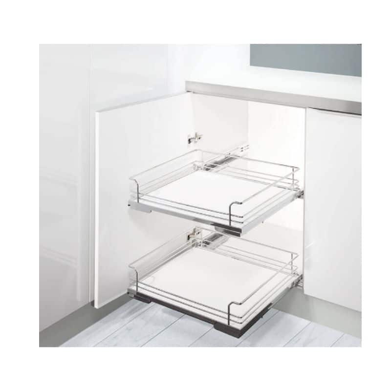 Ảnh thực tế Rổ kéo lọt lòng 600 mm Hafele 540.26.667 Ảnh thực tế Rổ kéo lọt lòng 600 mm Hafele 540.26.667