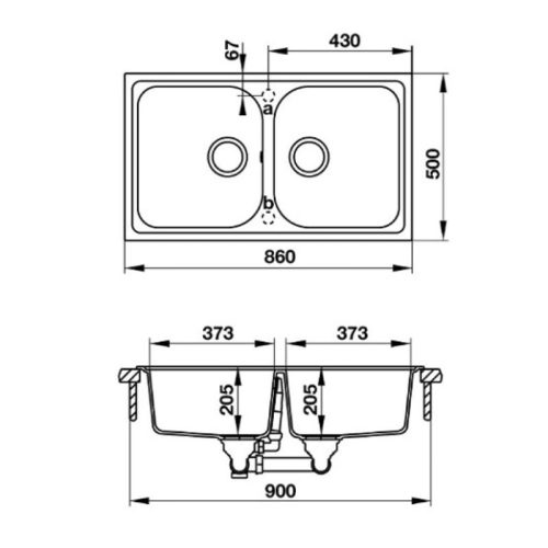 Chậu rửa bát đá Hafele GRANSTONE HS19-GEN2R90 570.35.580 màu kem 4 Hướng dẫn lắp đặt chậu rửa bát đá Hafele GRANSTONE HS19-GEN2R90 màu kem