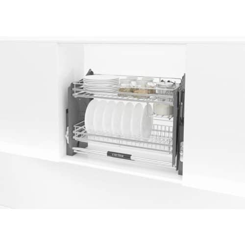 Rổ chén đĩa di động CUCINA LENTO 504.76.137 800mm Inox 304/ Xám 4 Ảnh rổ chén đĩa di động CUCINA LENTO 504.76.137 800mm Inox 304/ Xám