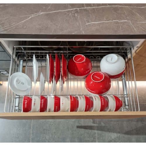 Giá kệ bát đĩa CAPPELLA Cucina 549.08.205 mạ chrome 4 Ảnh thực tế bộ rổ chén đĩa CAPPELLA Cucina 549.08.205 mạ chrome