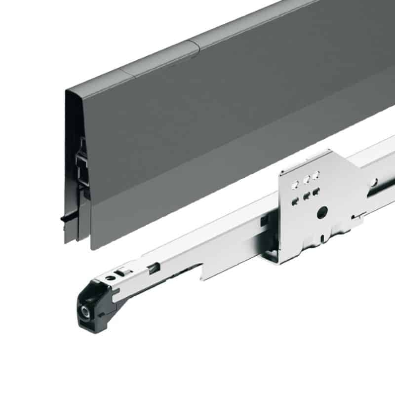 Bộ ngăn kéo Hafele 513.40.325 Matrix Box P50 VIS 16/92/1200/500mm xám đậm Bộ ngăn kéo Hafele 513.40.325 Matrix Box P50 VIS 16/92/1200/500mm xám đậm