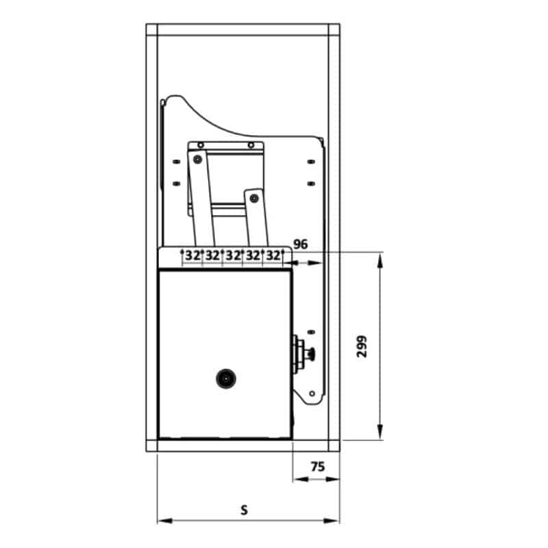 Kích thước rổ chén đĩa di động CUCINA LENTO 504.76.137 800mm Inox 304/ Xám Kích thước rổ chén đĩa di động CUCINA LENTO 504.76.137 800mm Inox 304/ Xám