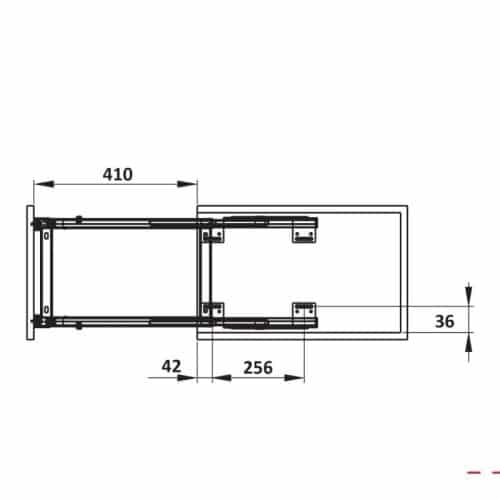 Bộ rổ dao thớt, chai lọ SONATA Cucina 549.20.213 mạ chrome 5 Lắp đặt bộ rổ dao thớt, chai lọ SONATA Cucina 549.20.213 mạ chrome