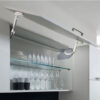 Bộ tay nâng FREE FLAP 1.7 Hafele 493.05.822 nắp trắng 1 phu kien tu bep 493 05 822