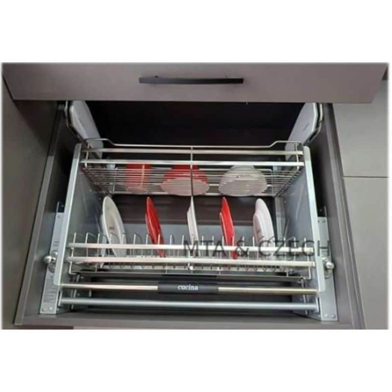 Ảnh thực tế bộ rổ bát đĩa Hafele Lento 504.76.010 700mm Ảnh thực tế bộ rổ bát đĩa Hafele Lento 504.76.010 700mm