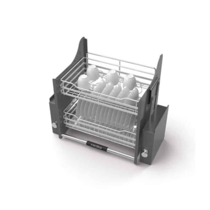 Bộ rổ bát đĩa Hafele Lento 504.76.009 600mm Bộ rổ bát đĩa Hafele Lento 504.76.009 600mm