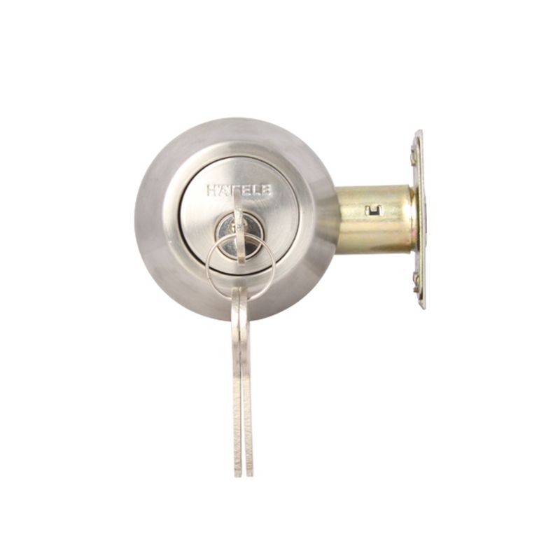 Khóa cóc 1 đầu chìa 1 đầu vặn loại nhỏ Hafele 911.22.395 Khóa cóc 1 đầu chìa 1 đầu vặn loại nhỏ Hafele 911.22.395