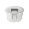 Cổng sạc USB 12V Hafele 833.73.752 1 cong sac usb 12v hafele 833 73 752