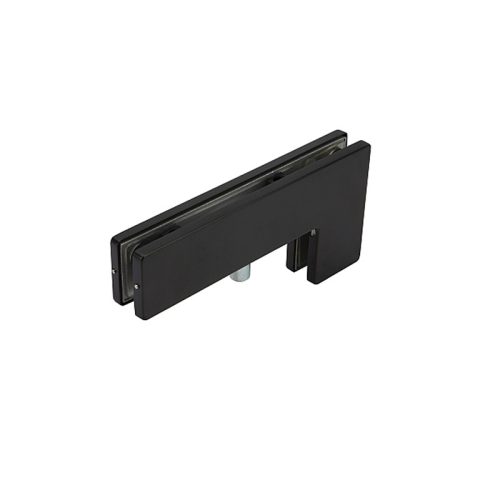 Kẹp kính chữ L màu đen 120Kg Hafele 981.00.664